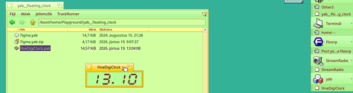 FineDigiClock