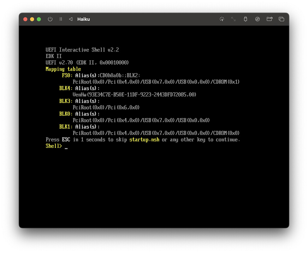 Haiku installation difficulty in UTM on Mac m1 - Help - Haiku Community