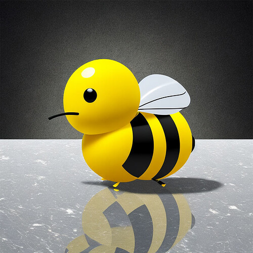 yellow bee deep dream generator