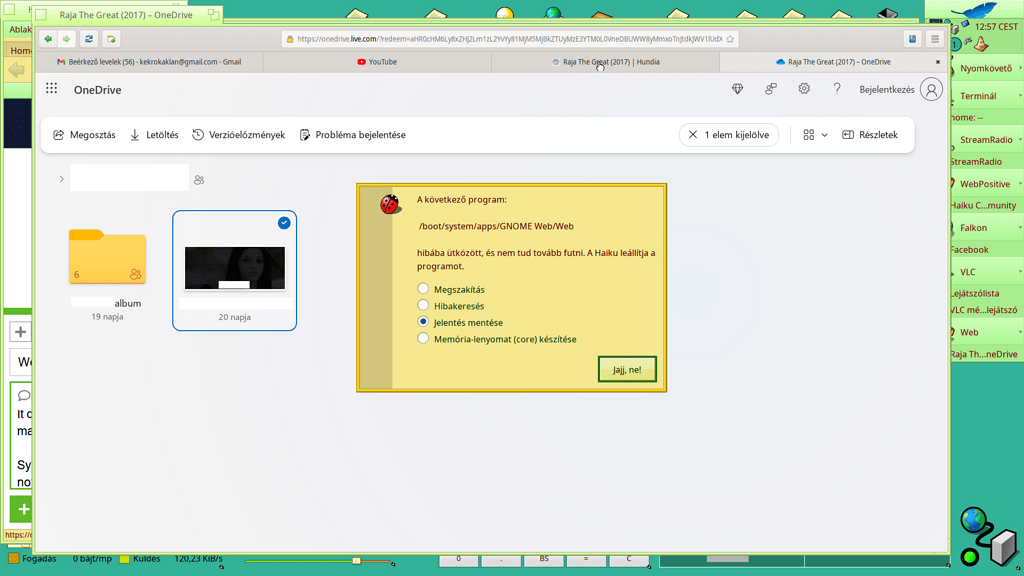 [FIXED] GNOME Web - browser - crashes anytime, if I attempt to download ...