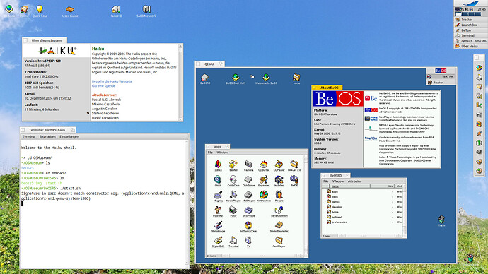 Qemu-BeOS