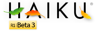 HAIKU logo - black on white - r1b3