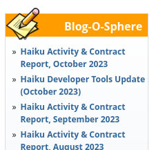 Haiku's Blog-O-Sphere menu