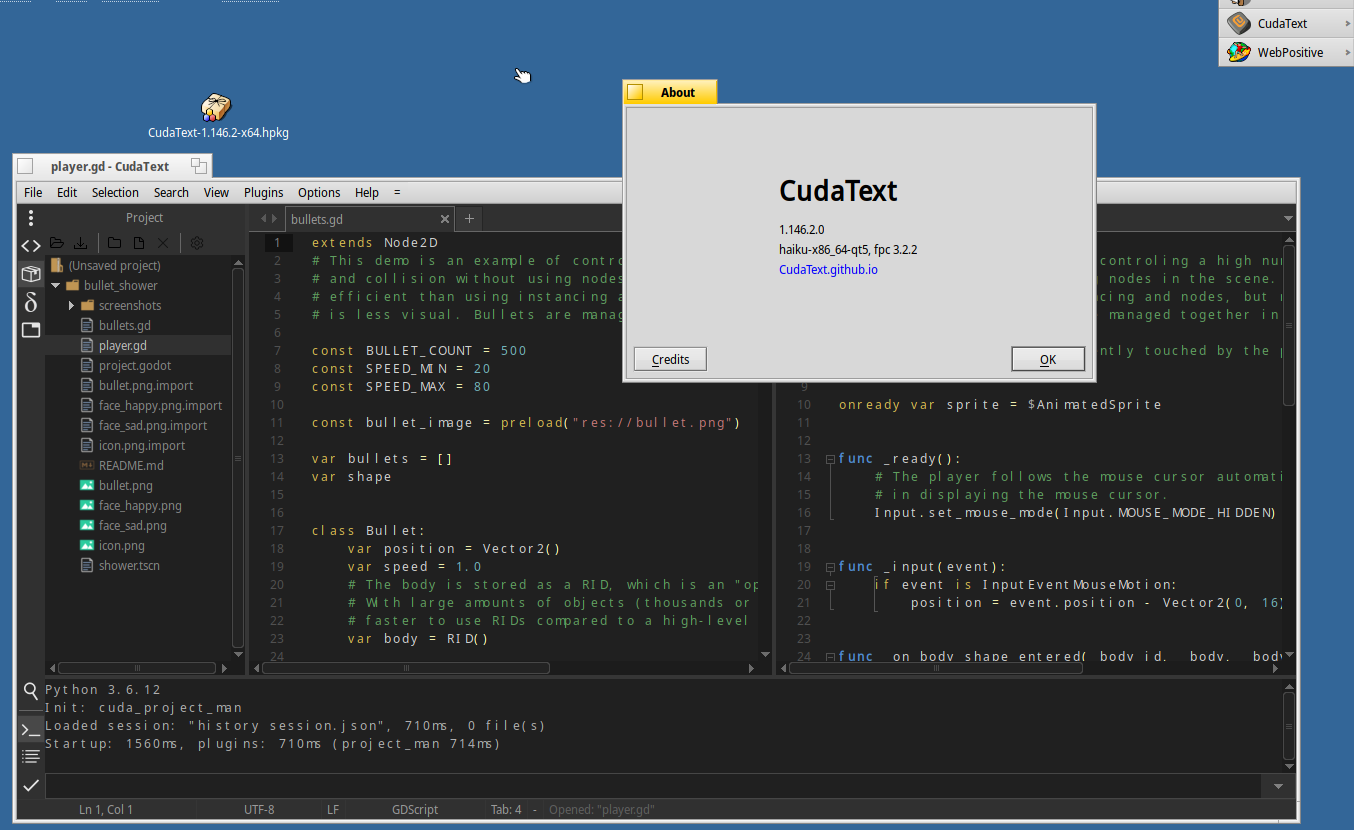 CudaText 1.202.0.1 instaling