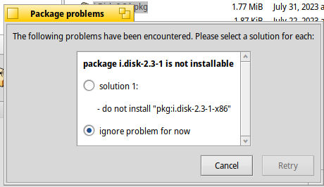 haiku-package-error