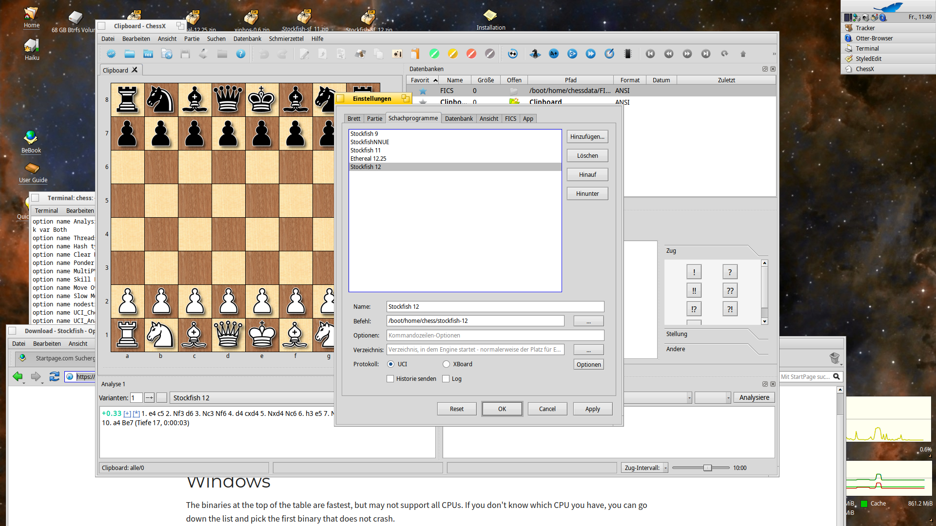 stockfish chess software