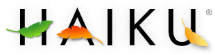 HAIKU logo - website